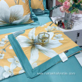 Printed and washed tencel bedding sets